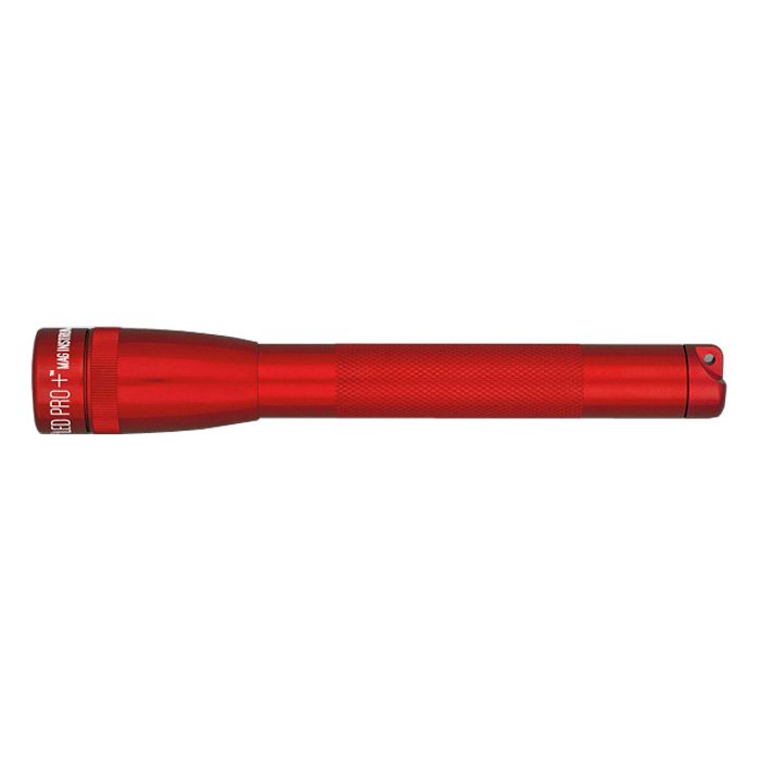  MagLite Mini PRO+ LED 2-Cell AA Flashlight Red
