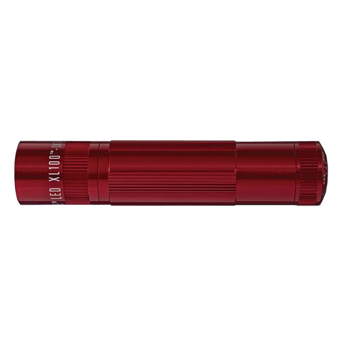  MagLite XL100 LED 3-Cell AAA Flashlight Red