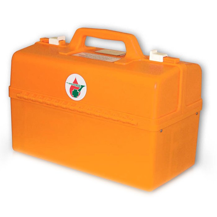 Комплект медицинский для оказания первой помощи пострадавшим при пожаре (пластиковый чемодан)
