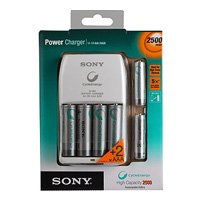 Sony Power Charger+4AA 2500mAh+2 AAA 900mAh (10/480)